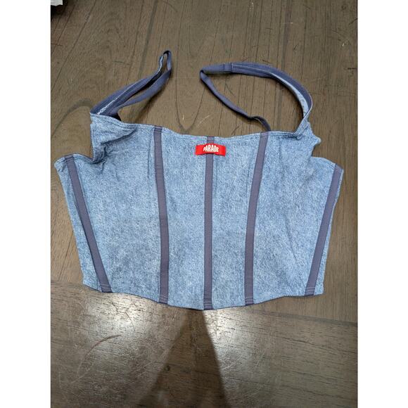 NWT Your Parade Silky Mesh Comfort Bustier | Silky Mesh size-M - Picture 2 of 4